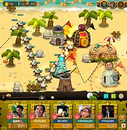 画像ギャラリー No.006のサムネイル画像 / 「PixelJunk モンスターズオンライン」に夏マップが追加。限定アイテムも