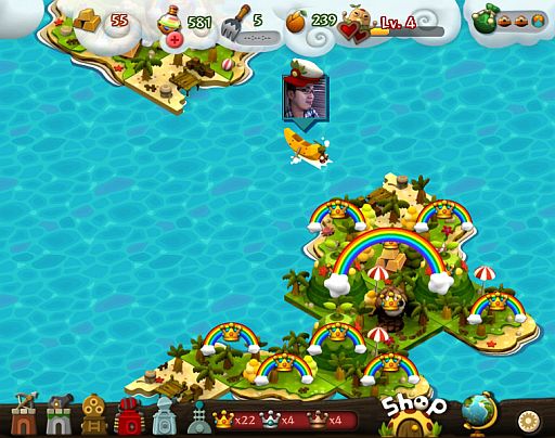 画像ギャラリー No.007のサムネイル画像 / 「PixelJunk モンスターズオンライン」に夏マップが追加。限定アイテムも