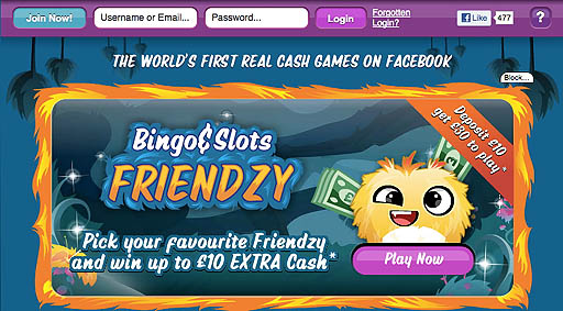 画像ギャラリー No.001のサムネイル画像 / Facebookのリアルマネーギャンブル,「Bingo & Slots Friendzy」がイギリス向けにスタート