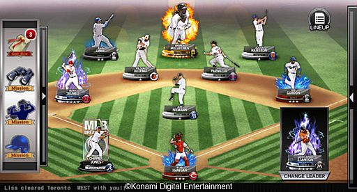 画像ギャラリー No.001のサムネイル画像 / メジャーリーグ公認の「MLB DREAM NINE」がFacebook向けに北米で配信