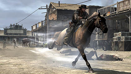 画像ギャラリー No.007のサムネイル画像 / 「レッド・デッド・リデンプション:アンデッド・ナイトメア」の最新情報および画像公開。ゾンビの大群から町を守るには,何をどうすればいいのか