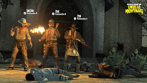 画像ギャラリー No.015のサムネイル画像 / 「レッド・デッド・リデンプション:アンデッド・ナイトメア」の最新情報および画像公開。ゾンビの大群から町を守るには,何をどうすればいいのか