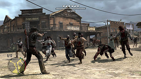 画像ギャラリー No.018のサムネイル画像 / 「レッド・デッド・リデンプション:アンデッド・ナイトメア」の最新情報および画像公開。ゾンビの大群から町を守るには,何をどうすればいいのか