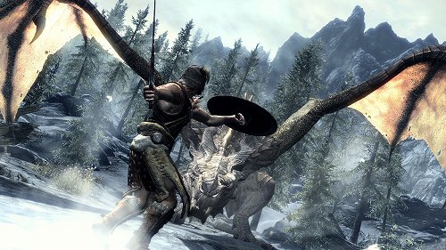 ꡼ No.020Υͥ / [E3 2011ϡThe Elder Scrolls VSkyrimפΥ饤֥ǥ⤬E3Ǹޥ⥹Τ⤯Whiterunιǥɥ饴ȻƮ