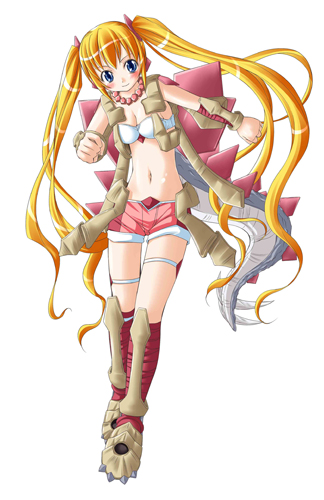 画像ギャラリー No.005のサムネイル画像 / 美少女ならモンスターでもオッケー? 「クイーンズゲイト スパイラルカオス」,従者ジャンの力で新種の“ギャル型モンスター”を捕獲せよ