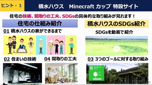 ꡼ No.005Υͥ / Minecraftå2021 פΥơޤϡSDGsΤߤʤβȡ̤Τޤɡץ˥󥰥٥Ȥݡ