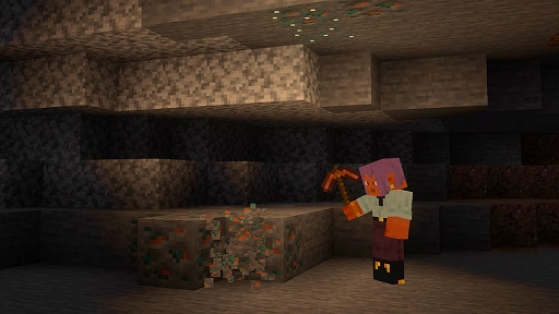 画像ギャラリー No.001のサムネイル画像 / 「Minecraft」,銅製のツールやチェスト整理ゴーレムなどを追加する次期大型アップデートのタイトルが“The Copper Age”に決定