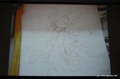 画像ギャラリー No.012のサムネイル画像 / 劇場版の原画や裏話を交えて制作の現場を知ることができた,公開講座「監督とプロデューサーが語る『劇場版 戦国BASARA -The Last Party-』ができるまで」聴講レポートを掲載