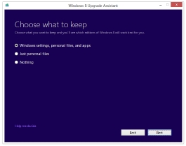 画像ギャラリー No.002のサムネイル画像 / Microsoft,Windows 8 Proのアップグレード版を39.99ドルで提供。発売から2013年1月31日までの期間限定