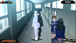 画像ギャラリー No.025のサムネイル画像 / 「ガチトラ! 〜暴れん坊教師 in High School〜」,3年D組の生徒3人と,“コスチュームチェンジ”の情報が新たに公開。あのモノクマの姿も!?