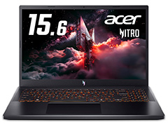 RTX 4050��ܤΥ����ߥ󥰥Ρ���PC��Nitro V 15�פ�Acer����ȯ��ˡ�AMD��ǥ��Intel��ǥ��饤��ʥå�
