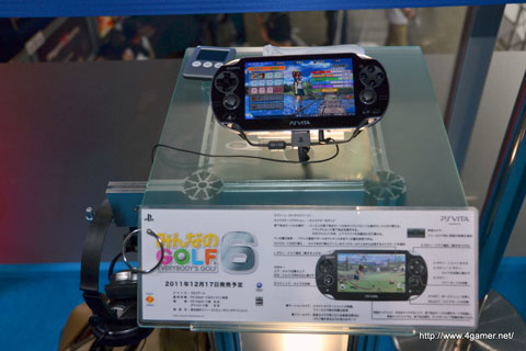 ꡼ No.007Υͥ / TGS 2011PlayStation VitaΡ֤ߤʤGOLF 6פץ쥤ͤࡼӡǷǺܡVitaʤǤϤΤäȤͷӿڤ