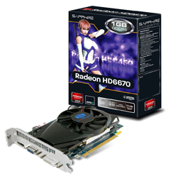 画像ギャラリー No.001のサムネイル画像 / オリジナルクーラーを採用したSapphire製HD 6670搭載カードが発売に