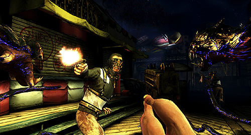 ꡼ No.010Υͥ / E3 20112K GamesThe Darkness 2פŸ4ĤμȤ츫ʣʥȥΡQuad Wieldingפճ˾