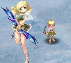 画像ギャラリー No.003のサムネイル画像 / 「ラカトニア」職業に関係なく着られる「アーチャー」「プリースト」姿のアバター