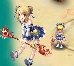 画像ギャラリー No.005のサムネイル画像 / 「ラカトニア」職業に関係なく着られる「アーチャー」「プリースト」姿のアバター