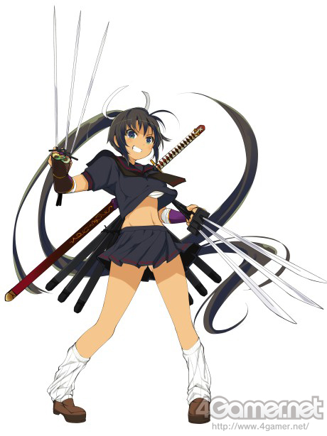 画像ギャラリー No.033のサムネイル画像 / 「閃乱カグラ -少女達の真影-」,ライバル勢はやはり手強い? “悪忍”養成機関,秘立蛇女子学園のメンバー達が公開に