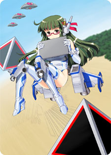 画像ギャラリー No.005のサムネイル画像 / 11月23日発売の「ヴァイスシュヴァルツ ポータブル」のオリジナルカードには,懐かしいキャラクターと本作ヒロインがコラボしたカードも登場