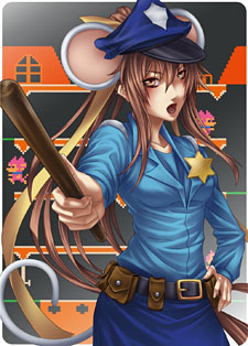 画像ギャラリー No.009のサムネイル画像 / 11月23日発売の「ヴァイスシュヴァルツ ポータブル」のオリジナルカードには,懐かしいキャラクターと本作ヒロインがコラボしたカードも登場