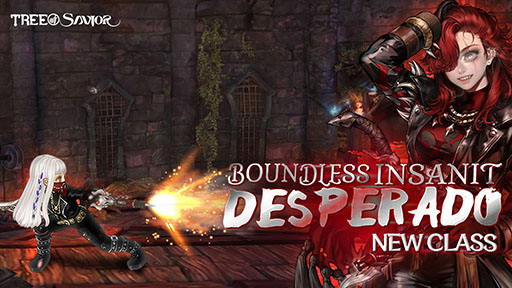 画像ギャラリー No.001のサムネイル画像 / 「Tree of Savior」に新クラス「デスペラード」が登場。四方八方を銃撃する神出鬼没なプレイを楽しめる