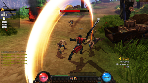 画像ギャラリー No.002のサムネイル画像 / 簡単操作でド派手なコンボアクションが楽しめる,オンラインアクションRPG「KRITIKA」を先行プレイ。家庭用ゲームのような見た目と操作感が特徴だ