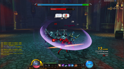 画像ギャラリー No.008のサムネイル画像 / 簡単操作でド派手なコンボアクションが楽しめる,オンラインアクションRPG「KRITIKA」を先行プレイ。家庭用ゲームのような見た目と操作感が特徴だ