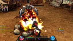 画像ギャラリー No.031のサムネイル画像 / 簡単操作でド派手なコンボアクションが楽しめる,オンラインアクションRPG「KRITIKA」を先行プレイ。家庭用ゲームのような見た目と操作感が特徴だ