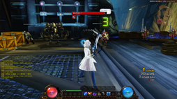 画像ギャラリー No.036のサムネイル画像 / 簡単操作でド派手なコンボアクションが楽しめる,オンラインアクションRPG「KRITIKA」を先行プレイ。家庭用ゲームのような見た目と操作感が特徴だ