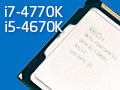 ��Core i7-4770K�ס���Core i5-4670K�ץ�ӥ塼���ǥ����ȥå�PC����Haswell�ϥ������®���Τ�