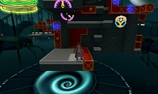 画像ギャラリー No.002のサムネイル画像 / 「ナイトメアパズル クラッシュ3D」,ステージに設置される「仕掛け」を公開。“クラッシュ”を使ってうまく作動させよう