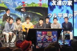 画像集#012のサムネイル/全16チームで頂点が争われた「大乱闘スマッシュブラザーズ 2on2プレミアムファイト」決勝トーナメント。桜井政博氏も登場して会場は大盛り上がり