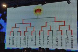 画像集#014のサムネイル/全16チームで頂点が争われた「大乱闘スマッシュブラザーズ 2on2プレミアムファイト」決勝トーナメント。桜井政博氏も登場して会場は大盛り上がり