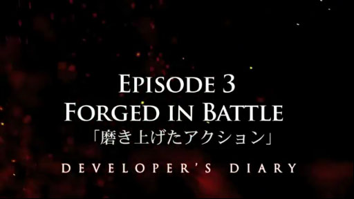 DEVELOPER'S DIARY EPISODE 3 FORGED IN BATTLE ᤭夲