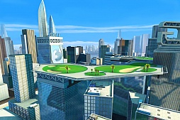 画像ギャラリー No.003のサムネイル画像 / ああ絶景かな。「レッツ！ゴルフ3」に高層ビルでプレイするコースが登場