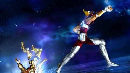画像ギャラリー No.005のサムネイル画像 / PS3「聖闘士星矢戦記」,黄金聖闘士「アイオロス」「サガ」のバトルシーンも確認できるプロモムービー第4弾公開