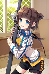 ꡼ No.018Υͥ / ã襤饤󥫡ɥSWORD GIRLSסڹǹɾӥ档ȯϡ֥ߥåɥǥפZEONIX