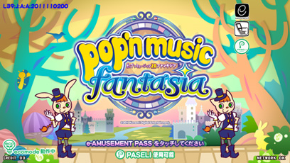 ���������꡼ No.001�Υ���ͥ������ / ��pop'n music 20 fantasia�פ�������Ư���ϡ�������⡼�ɤ�3����˥�˥塼�������Ͽ�ʤ����꡼����¿�Υܥ�塼���