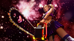 画像ギャラリー No.004のサムネイル画像 / キュートなヒロインがチェーンソーを振り回す,新作アクション「LOLLIPOP CHAINSAW」のプロモムービーを4GamerにUp