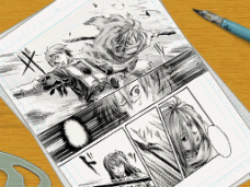 画像ギャラリー No.024のサムネイル画像 / 「バクマン。 マンガ家への道」,新妻エイジや福田真太のエクストラシナリオでは“CROW”や“KIYOSHI騎士”といったおなじみの漫画を描けるように