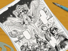 画像ギャラリー No.025のサムネイル画像 / 「バクマン。 マンガ家への道」,新妻エイジや福田真太のエクストラシナリオでは“CROW”や“KIYOSHI騎士”といったおなじみの漫画を描けるように