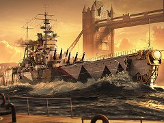 「World of Warships」,イギリスの巡洋戦艦が7月14日のアップデートでアーリーアクセスに登場。新イベント“工業の巨人達”も開催に