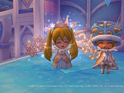 画像集#002のサムネイル/「ミルキー・ラッシュ〜晴空物語」,バラエティに富んだアバターセットを発売