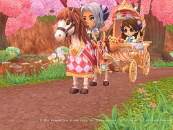 画像集#003のサムネイル/「ミルキー・ラッシュ〜晴空物語」,バラエティに富んだアバターセットを発売