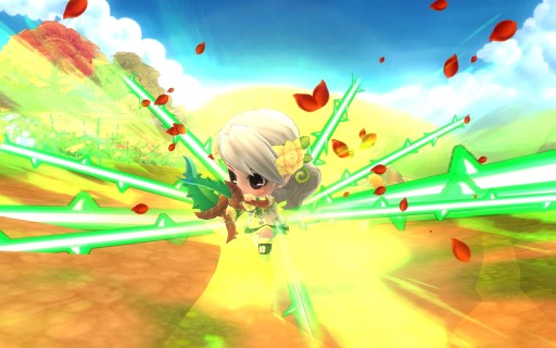 画像ギャラリー No.002のサムネイル画像 / 「ミルキー・ラッシュ〜晴空物語〜」,次期大型アップデートの特設サイトを公開