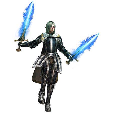 画像ギャラリー No.001のサムネイル画像 / 「GLADIATOR VS」特定の防具を組み合わせたセット装備や,ダメージを蓄積することで防具を破壊できる「アーマーブレイク」を紹介