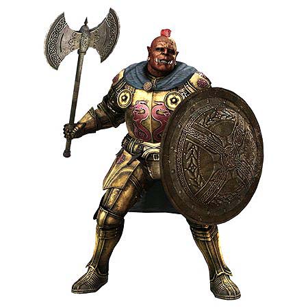 画像ギャラリー No.003のサムネイル画像 / 「GLADIATOR VS」特定の防具を組み合わせたセット装備や,ダメージを蓄積することで防具を破壊できる「アーマーブレイク」を紹介