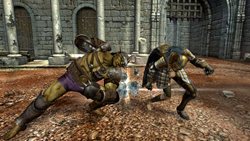 画像ギャラリー No.006のサムネイル画像 / 「GLADIATOR VS」特定の防具を組み合わせたセット装備や,ダメージを蓄積することで防具を破壊できる「アーマーブレイク」を紹介