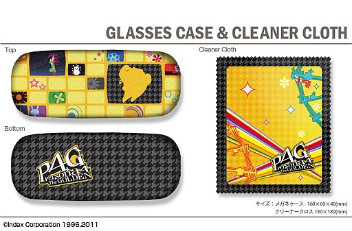 画像ギャラリー No.001のサムネイル画像 / 「P4 ザ・ゴールデン」デザインのiPad用スキンシールとメガネケースが登場