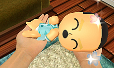 画像ギャラリー No.011のサムネイル画像 / 「トモダチコレクション 新生活」ではMii同士が結ばれ子供を育てる様子までを見守れるように。公式サイトではテレビCM映像が公開