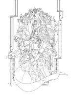 画像ギャラリー No.006のサムネイル画像 / 「幻想水滸伝 紡がれし百年の時」のコナミスタイル限定特典が公開。河野純子氏描き下ろしの「ポストカード」「専用台紙付きイラスト」を入手しよう